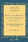 Adolf Tobler - Vermischte Beiträge zur Französischen Grammatik