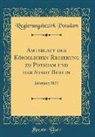 Regierungsbezirk Potsdam - Amtsblatt der Königlichen Regierung zu Potsdam und der Stadt Berlin