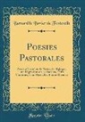 Bernard Le Bovier De Fontenelle - Poesies Pastorales