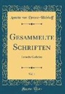 Annette von Droste-Hülshoff - Gesammelte Schriften, Vol. 1