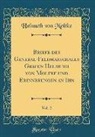 Helmuth Von Moltke - Briefe des General-Feldmarschalls Grafen Helmuth von Moltke und Erinnerungen an Ihn, Vol. 2 (Classic Reprint)