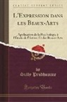 Sully Prudhomme - L'Expression dans les Beaux-Arts