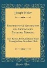 Joseph Heller - Reformations-Geschichte des Ehemaligen Bisthums Bamberg