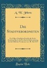 A. W. Jebens - Die Stadtverordneten