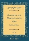 Abtei Maria Laach - Stimmen aus Maria-Laach, 1901, Vol. 60