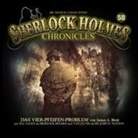 James A. Brett, Till Hagen, Tom Jacobs - Sherlock Holmes Chronicles - Das Vier-Pfeifen-Problem, 1 Audio-CD (Hörbuch)
