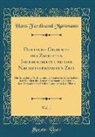 Hans Ferdinand Massmann - Deutsche Gedichte des Zwoelften Jahrhunderts und der Næchstverwandten Zeit, Vol. 1