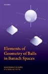 Kazimierz Goebel, Kazimierz (Professor (Emeritus) Goebel, Stanislaw Prus, Stanislaw (Professor Prus - Elements of Geometry of Balls in Banach Spaces