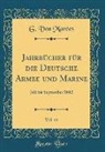 G. von Marées - Jahrbücher für die Deutsche Armee und Marine, Vol. 44