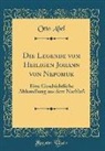 Otto Abel - Die Legende vom Heiligen Johann von Nepomuk
