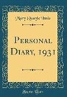 Mary Quayle Innis - Personal Diary, 1931 (Classic Reprint)
