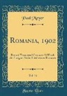 Paul Meyer - Romania, 1902, Vol. 31