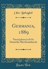 Otto Behaghel - Germania, 1889