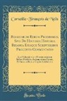 Corneille-Francois De Nelis, Corneille-François de Nelis - Belgicarum Rerum Prodromus, Sive De Historia Historia Belgica Ejusque Scriptoribus Præcipuis Commentatio