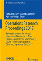 Ralf Borndörfer, Jan Fabian Ehmke, Ja Fabian Ehmke, Jan Fabian Ehmke, Natalia Kliewer - Operations Research Proceedings 2017