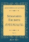 Antonio Valladares De Sotomayor - Semanario Erudito, Vol. 33