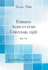 Usda Foreign Agricultural Service - Foreign Agriculture Circular, 1956