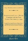 U. S. Interstate Commerce Commission - Statistics of Class 1 Motor Carriers for the Year Ended December 31, 1944