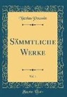 Nicolas Poussin - Sämmtliche Werke, Vol. 1 (Classic Reprint)