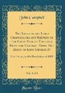 John Campbell - The Lives of the Lord Chancellors and Keepers of the Great Seal of England, From the Earliest Times Till Reign of King George IV, Vol. 3 of 3