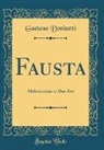 Gaetano Donizetti - Fausta