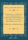 Beaver and Toronto Fire Insurance Co - Proceedings at the Second Annual Meeting of the Beaver and Toronto Mutual Fire Insurance Company, Held March 21-23, 1871