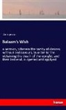 Anonym, Anonymous - Balaam's Wish