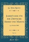 G. von Marées - Jahrbücher für die Deutsche Armee und Marine, Vol. 35