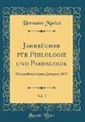 Hermann Masius - Jahrbücher für Philologie und Paedagogik, Vol. 2