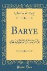 Charles De Kay - Barye