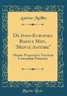 Antoine Meillet - De Indo-Europaea Radice Men, "Mente Agitare"