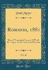 Paul Meyer - Romania, 1881, Vol. 10
