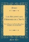 France France - Loi Relative aux Dépenses de l'An Vi