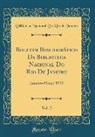 Biblioteca Nacional Do Rio de Janeiro - Boletim Bibliográfico Da Biblioteca Nacional Do Rio De Janeiro, Vol. 2