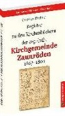 Christian Kirchner, Arbeitsgemeinschaf Genealogie Thüringen e V - Register zu den Kirchenbüchern der evg.-luth. Kirchgemeinde Zaunröden 1667-1800
