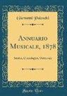 Giovanni Paloschi - Annuario Musicale, 1878