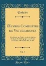 Voltaire Voltaire - OEuvres Complètes de Vauvenargues, Vol. 2