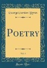 George Gordon Byron - Poetry, Vol. 4 (Classic Reprint)