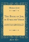 Thomas Scott - The Book of Job, in English Verse