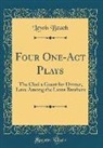 Lewis Beach - Four One-Act Plays