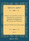 Unknown Author - Jahrbücher der Preußischen Monarchie Unter der Regierung Friedrich Wilhelms des Dritten, Vol. 2