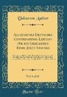 Unknown Author - Allgemeines Deutsches Conversations-Lexicon für die Gebildeten Eines Jeden Standes, Vol. 8 of 10