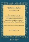 Unknown Author - Festschrift zum 90. Geburtstage Sr. Exzellenz des Wirklichen Geheimen Rates Rochus Freiherrn von Liliencron, Dr. Theol. Et Phil