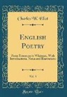Charles W. Eliot - English Poetry, Vol. 3