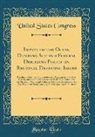 United States Congress - Impact of the Ocean Dumping Act and Federal Dredging Policy on Regional Dredging Issues