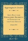 Regierungsbezirk Potsdam - Amts-Blatt der Königlichen Regierung zu Potsdam und der Stadt Berlin