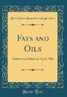 United States Department Of Agriculture - Fats and Oils
