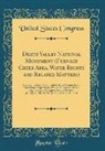 United States Congress - Death Valley National Monument (Furnace Creek Area, Water Rights and Related Matters)