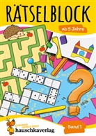 Ulrike Maier, Ulrike Maier, Gisela Specht - Rätseln, Malen & Spielen - .630: Rätselblock ab 5 Jahre - Band 1. Bd.1