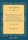 R. M. Davis - Water Supply Outlook for Washington and Federal-State-Private Cooperative Snow Surveys